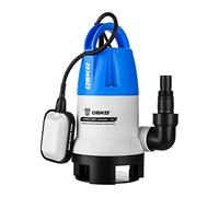 Water Pump: DEKO Submersible Water Pump 400W 8000L/H, Portable Water Sump Pump to Empty Pool, Water Drainage Pump for Clean and Dirty Water for Garden Pond, Pools, and Ditches + Float Switch