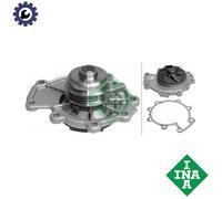 Water Pump fits JAGUAR X TYPE X400 3.0 01 to 09 WB(AJV6) Coolant INA C2S18139