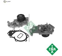 Water Pump fits RENAULT TWINGO Mk2 1.2 07 to 14 D7F800 Coolant INA 210109189R
