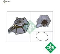 INA Water Pump 538 0409 10 – Coolant Pump for Audi VW Porsche – Fits 06E121005D/F/N, 06E121008N