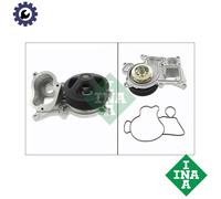 Water Pump fits BMW 418D F36 2.0D 14 to 20 Coolant INA 11517810833 11518516204