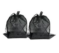 Water Pump Filter Bag - Elastic Protection Pump Cover, Reusable Barrier Winding | Mash Mash Protector, Anti-Clogging Protection for Garden Fount