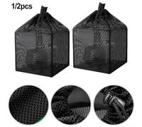 Water Pump Filter Bag Featuring Nylon Material and Fine Mesh for Optimal Debris Filtration in Ponds and Fountains (2pcs)