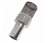 Water Pump Filter,Pipeline Filter,1pc 25 33 38 40 50mm Stainless Steel Hose Filter, Garden Irrigation Tube Car Wash Pump Stainless Steel Filter Net Mesh Water Filter(2 50mm)