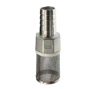 Water Pump Filter,Pipeline Filter,1pc 25 33 38 40 50mm Stainless Steel Hose Filter, Garden Irrigation Tube Car Wash Pump Stainless Steel Filter Net Mesh Water Filter(1 1/2 38mm)