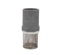 Water Pump Filter,Pipeline Filter,1pcs 20/25/32mm PVC Filter for Garden Irrigation Water Pump Inlet Fillter Aquarium Pipe Fittings (Color:1", Size:25mm) (Color : 1", Size : 32mm) (Color : Grijs, Siz