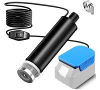 Water Pump Fit Makita 18v Battery,120W 12V- 635GPH Portable Transfer Pump for Camping, Tub, Garden, RV, Pond - Ideal for Draining Job Sites! (Battery Not Included)
