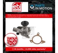 Water Pump fits BMW 320 E30 2.0 82 to 91 Coolant 11511271435 11511272616 Febi