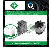 Water Pump fits LAND ROVER DISCOVERY Mk3, Mk4 2.7D 04 to 18 Coolant INA 1311325