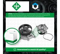 Water Pump fits MINI CLUBMAN COOPER R55 2.0D 11 to 14 N47C20A Coolant INA New