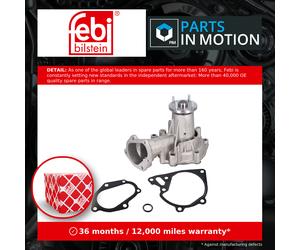 Water Pump fits MITSUBISHI L200 KA4T, KB4T 2.5D 2005 on 4D56(16V) Coolant Febi