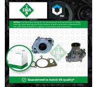 Water Pump fits RANGE ROVER Mk3 L322 4.2 05 to 12 Coolant INA 4575902 Quality