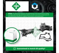 Water Pump fits VAUXHALL ASTRA J 1.4 09 to 20 Coolant INA 1334128 1334169 New