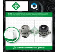 Water Pump fits VW TRANSPORTER Mk6 2.0D 2016 on Coolant INA 04L121011H Quality