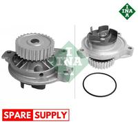 WATER PUMP FOR AUDI 100 / 5000 C3 SALOON 100 C3 AVANT INA 538 0343 10