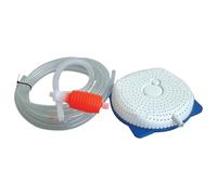 Water Pump for Pool Draining, 1 Set Anti-Clogging Manual Pool Drain Pump, Portable Water Pump with Long Hose, Submersible ABS Pool Pump for Above Ground Swimming Pool
