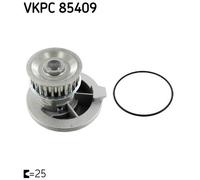 Water Pump for VAUXHALL ASTRA ASTRAVAN CALIBRA CARLTON SKF VKPC 85409