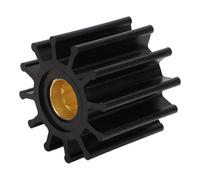 Water Pump Impeller 12 Blades 12 Teeth High Performance Durable Marine Grade Rubber Replacement for Johnson F6B9 V8 Pumps and Indmar Monsoon Models