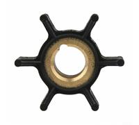 Water Pump Impeller 389576 for Johnson for evinrude Outboard 4-8HP 2-Stroke 1980-97 ABS Replacement Part 38x17mm