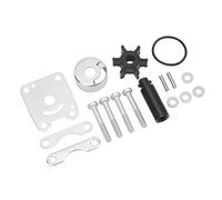 Water Pump Impeller Kit for HP 3HP Outboard, OE Number 6L5 W0078 00, Easy to Install, Provides Higher Water Flow, Complete Repair Set
