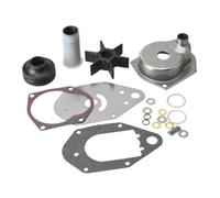 Water Pump Impeller Kit With Housing 46-812966A12 Compatible With 4-Stroke Outboard Motors 40HP 50HP 60HP Replaces 46-812966A11 Fits Select Marine Engines