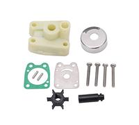 Water Pump Impeller Rebuild Kit High Strength Small Lightweight Stainless Steel Water Pump Repair Parts for 4 Stroke 4HP 6HP Outboard Engines