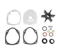 Water Pump Impeller Repair Kit Rugged Reliable High Performance Replacement for Mercruiser Alpha One Gen 2 Drives Mariner V200 225 250 Outboard Motors Metal Rubber 15pcs