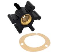 Water Pump Impeller With 3 Hole Gasket Kit Fits Pump 4.0 6.5 7.5 KW Generator Cooling Pump 131-0165 131-0267 131-0160