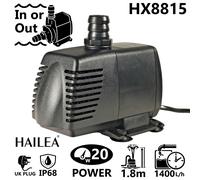 Water Pump Inline Hailea Aquarium Pond HX88 Water Feature Hydroponics Fountain