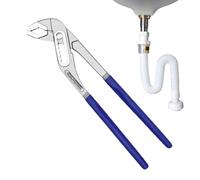 Water Pump Pliers - Pipe Wrench Adjustable with Groove Sliding Joint - Pipe Wrench - Adjustable Quick Release with Groove Sliding Joint - Fine Adjustment at the Touch of a Button