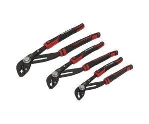 Water Pump Pliers Set 3pc Quick Release - Sealey AK8380 New