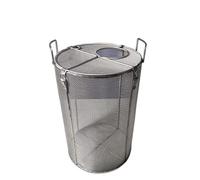 Water Pump Protector Screen, Stainless Steel Sewage Pump Guard, Anti-Clog Filter Basket Cage, Filter Mesh for Water Wells