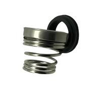 Water Pump Seal 155 Series Mechanical Shaft Seal with Single Coil Spring, SiC-SiC-FKM 10-45mm Spa Pump 1pc(45mm)