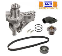 WATER PUMP, SEAL, CAM BELT KIT & THERMOSTAT & COVER VW GOLF MK2 16v A2212