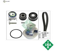 INA Timing Belt & Water Pump Kit 530007831 for Opel Vectra B Set 09128516/09128656/09128740 New