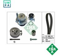 INA 530 0091 31 Water pump and timing belt kit