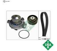 INA 530 0152 30 Water pump and timing belt kit
