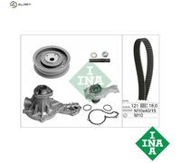 INA Water Pump & Timing Belt Kit 530 0162 30 - for Audi, VW, SEAT (026109119B)