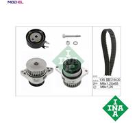 INA 530 0166 30 Water pump and timing belt kit