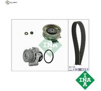 Timing Belt & Water Pump Kit fits SKODA OCTAVIA Mk1 2.0 99 to 07 Set INA Quality