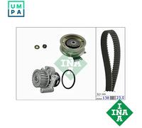 INA 530 0171 30 Water pump and timing belt kit