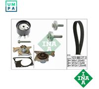 Timing Belt & Water Pump Kit fits RENAULT CLIO Mk3 1.5D 05 to 14 Set INA Quality