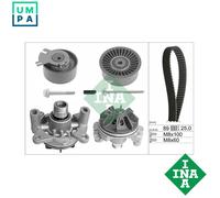 Timing Belt & Water Pump Kit fits VAUXHALL MOVANO A 2.5D 01 to 10 Set INA New