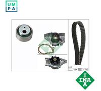 INA 530 0258 31 Water pump and timing belt kit