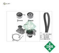 INA 530 0338 30 Water pump and timing belt kit