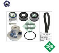Timing Belt & Water Pump Kit fits VAUXHALL MERIVA A 1.8 03 to 10 Z18XE Set INA