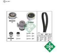 Timing Belt & Water Pump Kit fits VW PASSAT 1.6D 2.0D 08 to 15 Set INA Quality