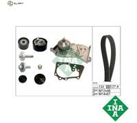 Timing Belt & Water Pump Kit fits RENAULT WIND E4M 1.6 2010 on K4M854 Set INA