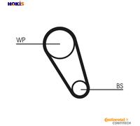 ContiTech Water Pump & Timing Belt Kit CT1195WP1 for Audi/Seat/VW/Skoda