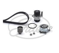 Timing Belt & Water Pump Kit fits AUDI A2 8Z0 1.4D 00 to 05 Set Gates Quality